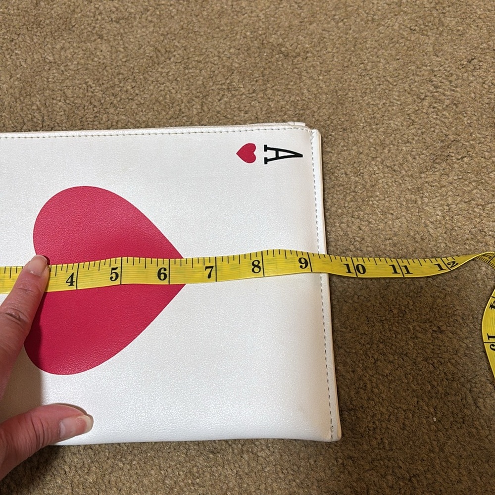 ⚡️FINAL PRICE⚡️ Extremely Rare Kate Spade ♠️ Ace of Hearts clutch bag - Picture 10 of 12